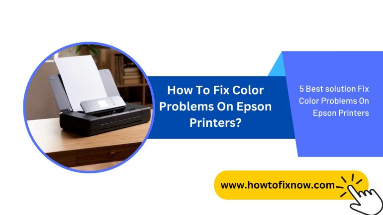 Color Problems On Epson Printers
