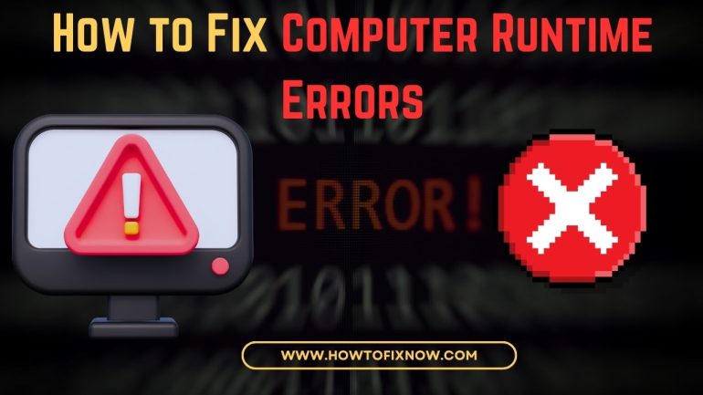 Computer Runtime Errors
